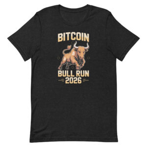 Bitcoin Hodl 2026 Crypto Bull Run Prediction Unisex t-shirt