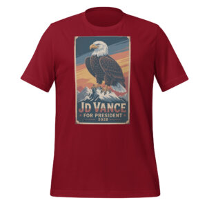 JD Vance For President 2028 America First Unisex t-shirt