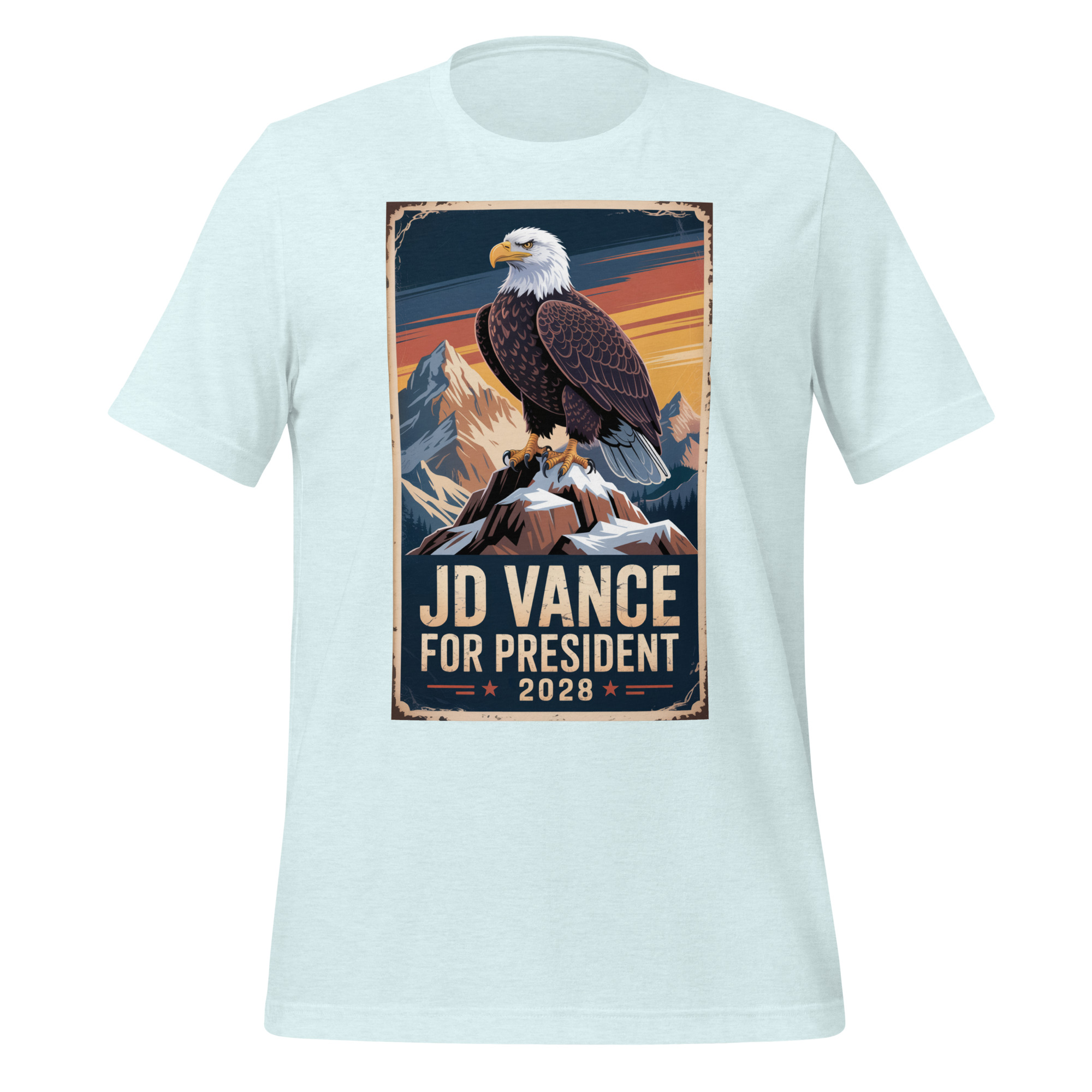 JD Vance For President 2028 America First Unisex t-shirt - Image 8
