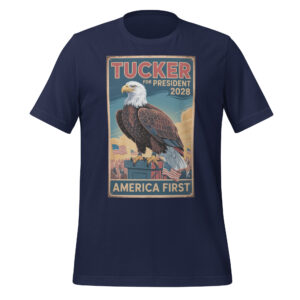 Tucker Carlson 2028 America First Campaign Unisex t-shirt