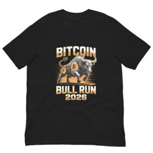 Bitcoin HODL 2026 Crypto Bull Run Prediction Unisex t-shirt