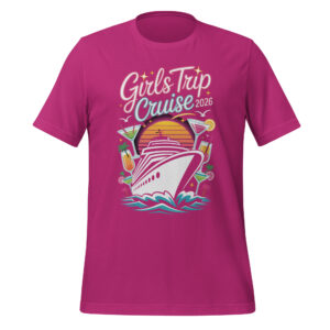 Matching Group T-Shirts For A Girls Trip Cruise Vacation