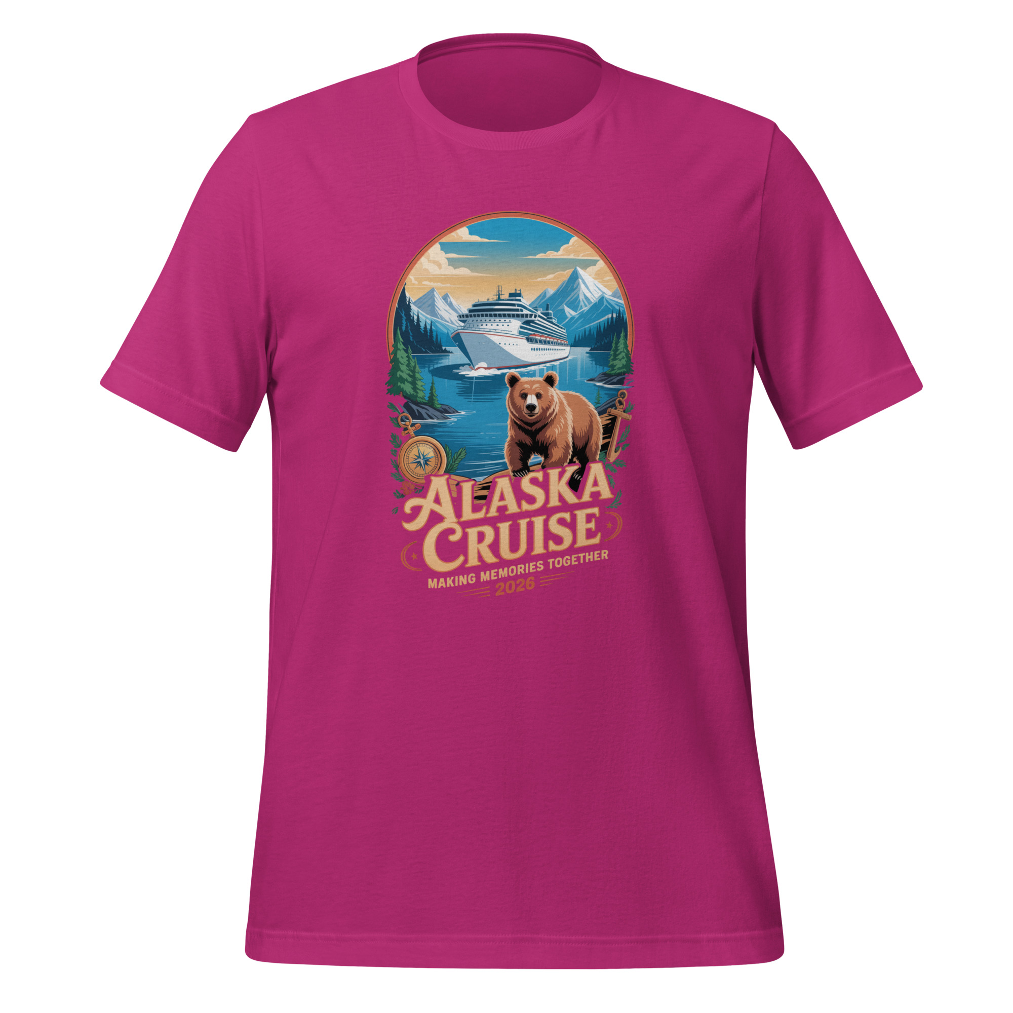Alaska Cruise Matching Family T-Shirts For Group Vacation - Image 3