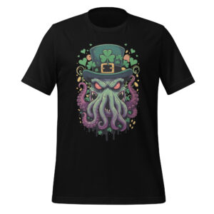 Cathulu St. Patrick's Day Shirt  Eldritch Horror Meets Irish Humor Unisex t-shirt