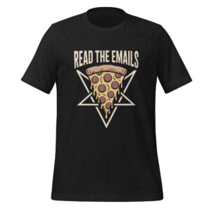 Read The Emails Epstein Pizza Unisex t-shirt