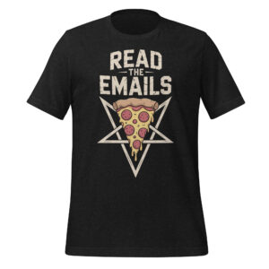 Read The Emails Epstein Pizza Unisex t-shirt