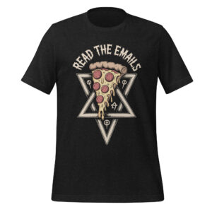 Read The Emails Epstein Pizza Unisex t-shirt
