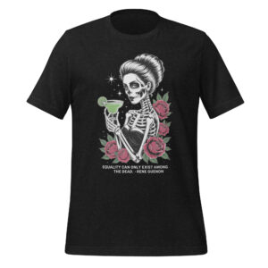 Rene Guenon Quote Symbolic Skeleton Philosophy T-Shirt