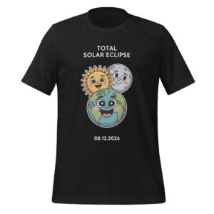 Total Solar Eclipse August 12, 2026 Shirt Official Commemorative Apparel for Totality Unisex t-shirt