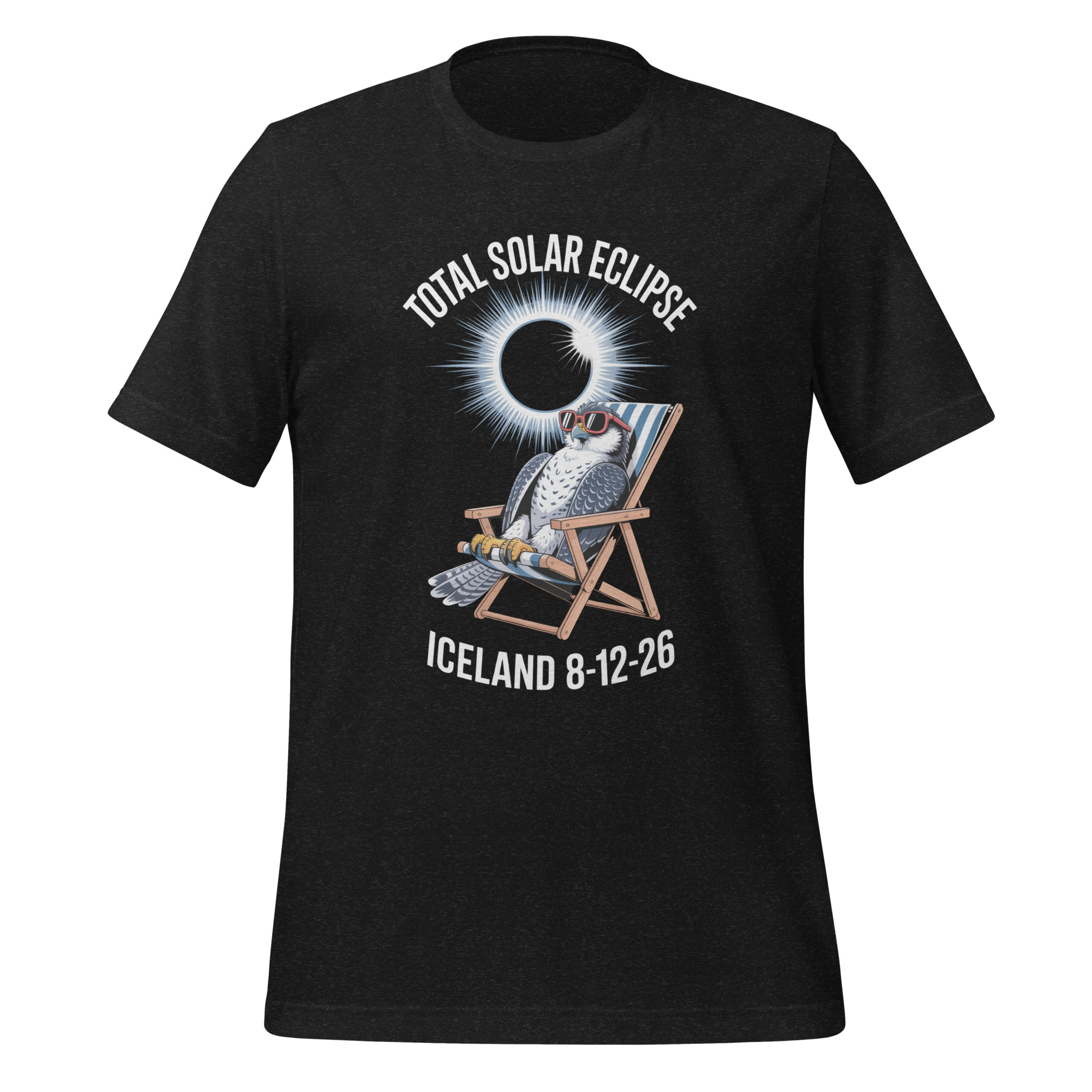 Total Solar Eclipse August 12, 2026 Iceland Shirt Official Icelandic Totality Commemorative Apparel Unisex t-shirt