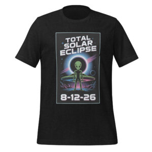 Total Solar Eclipse August 12, 2026 Shirt  Official Commemorative Totality Apparel Unisex t-shirt