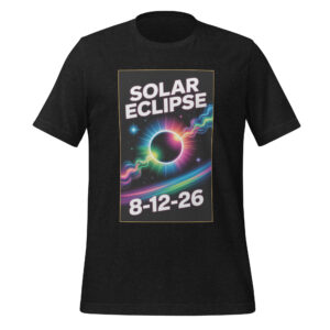 Total Solar Eclipse August 12, 2026 Shirt - Official Commemorative Totality Apparel Unisex t-shirt