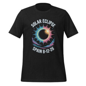 Total Solar Eclipse August 12, 2026 Shirt  Official Commemorative Totality Apparel Unisex t-shirt