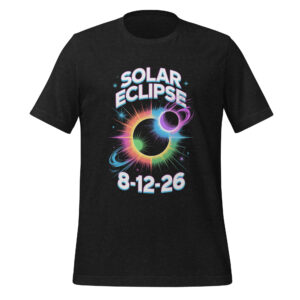 Total Solar Eclipse August 12, 2026 Shirt  Official Commemorative Totality Apparel Unisex t-shirt