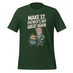 Trump St Patricks Day Unisex t-shirt