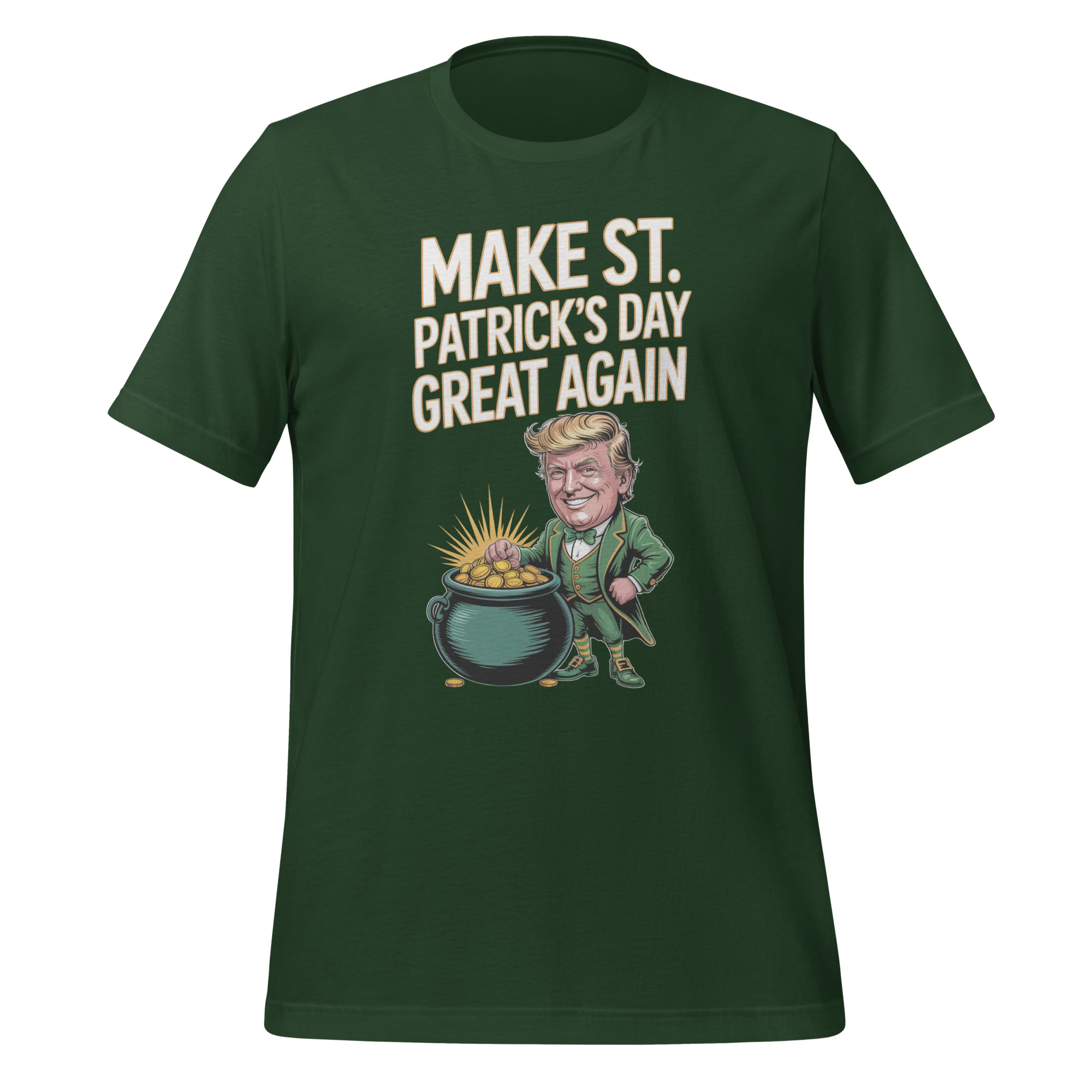 Trump St Patricks Day Unisex t-shirt