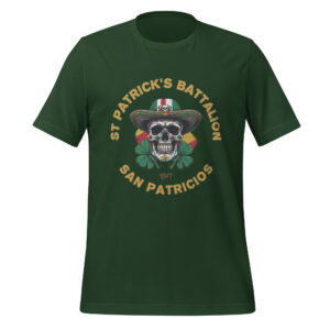 St. Patrick's Battalion San Patricios Shirt Irish-Mexican Heritage Tribute Apparel Unisex t-shirt