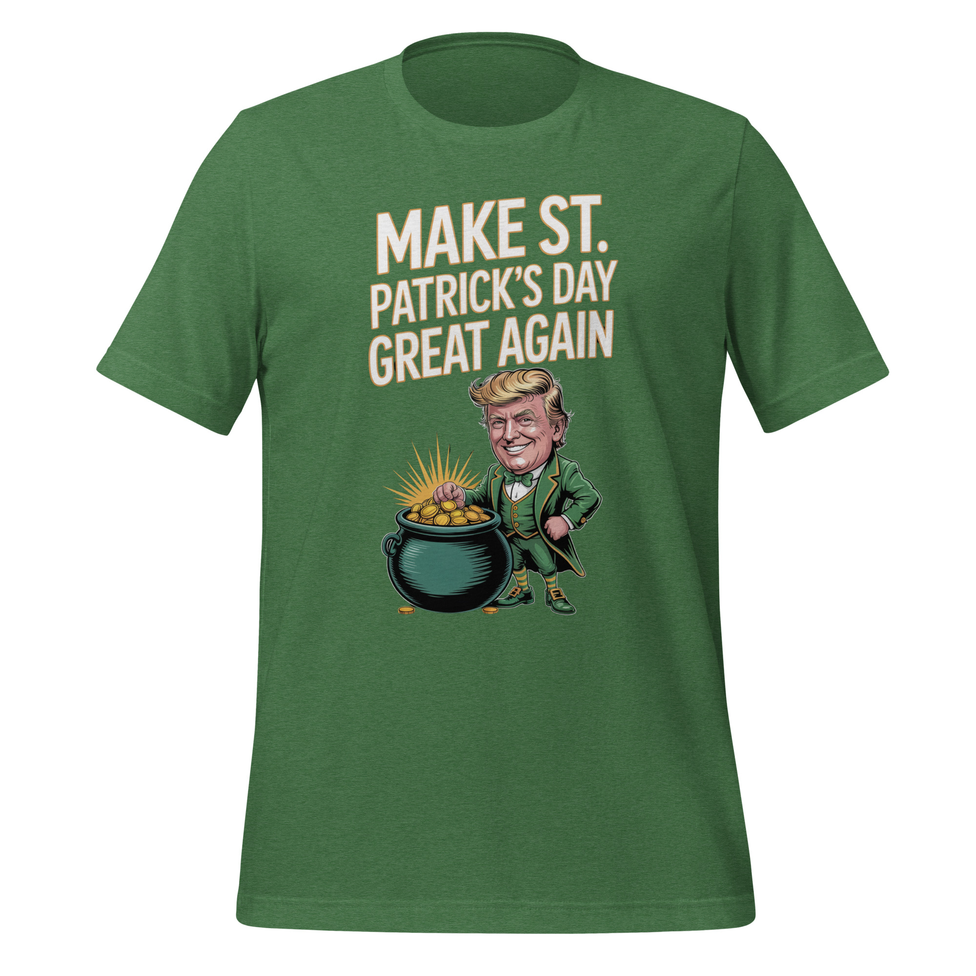 Trump St Patricks Day Unisex t-shirt - Image 2
