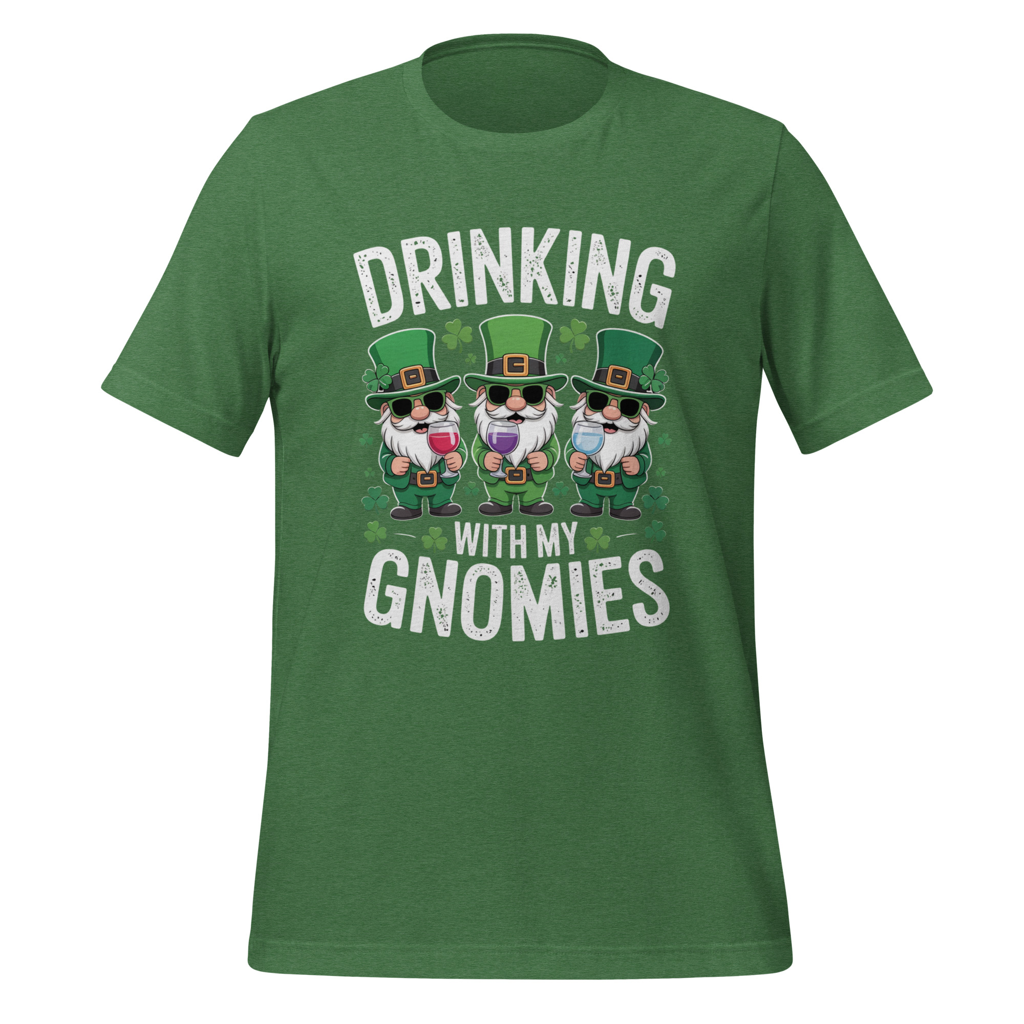 Drinking With My Gnomies St Patricks Unisex t-shirt