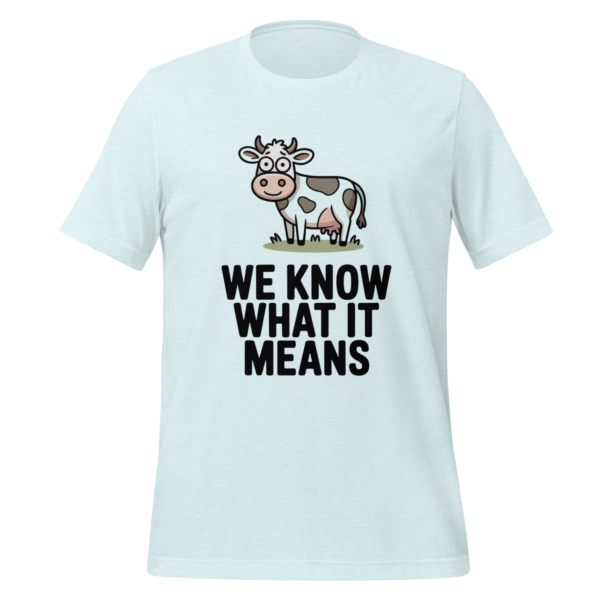 Epstein Emails Cattle Tee | We Know What It Means Unisex t-shirt - Image 6