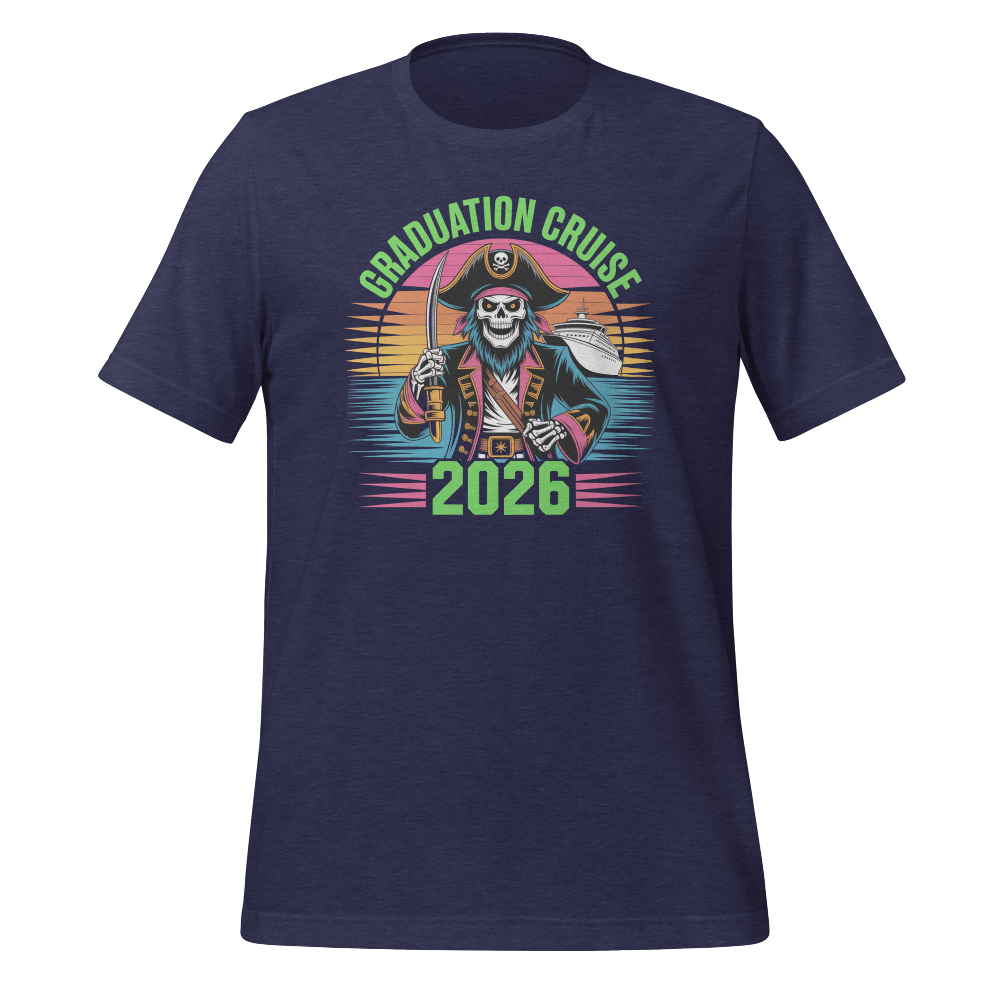 Graduation Cruise 2026 Pirate Matching Unisex t-shirt - Image 3