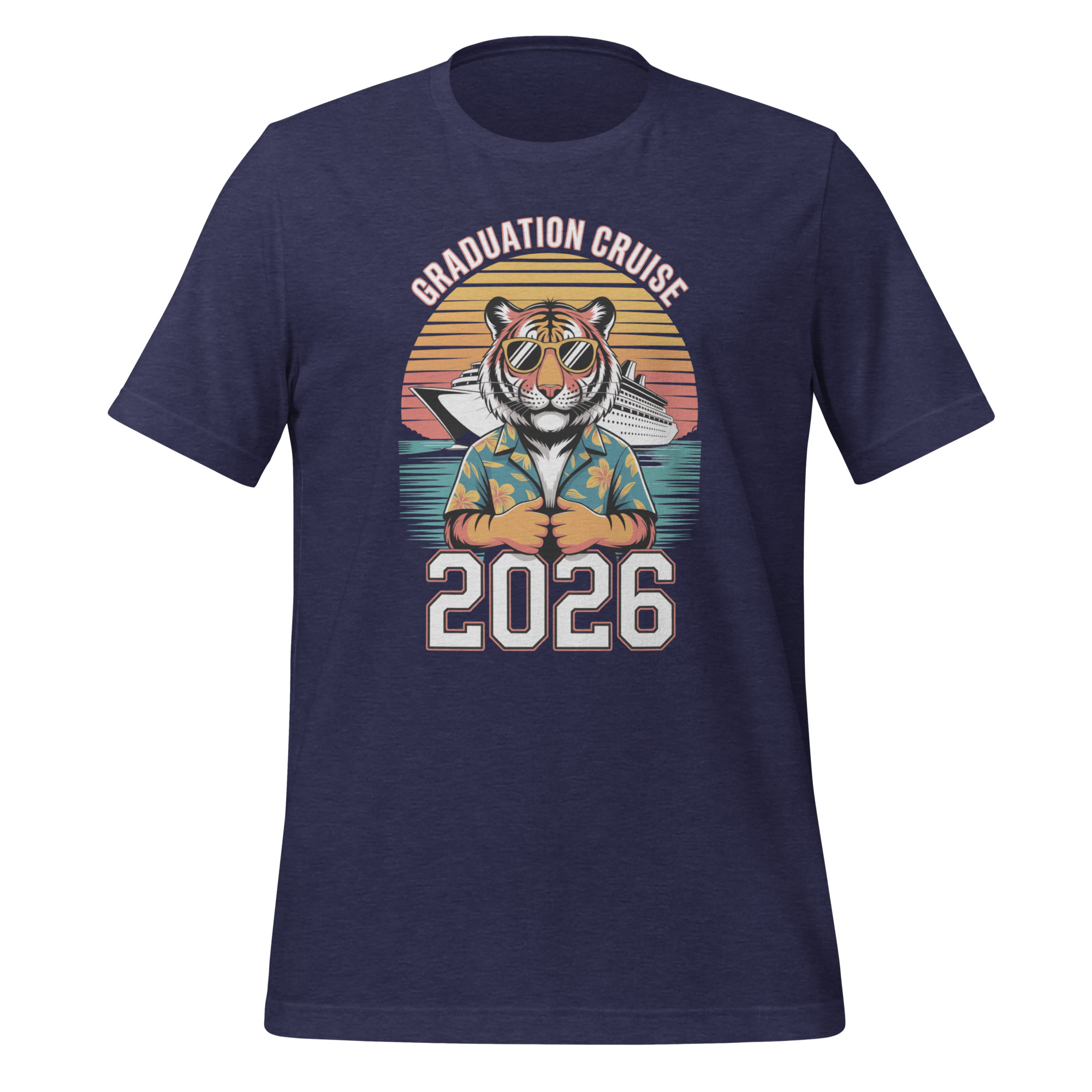 Graduation Cruise 2026 Tiger Matching Unisex t-shirt - Image 4