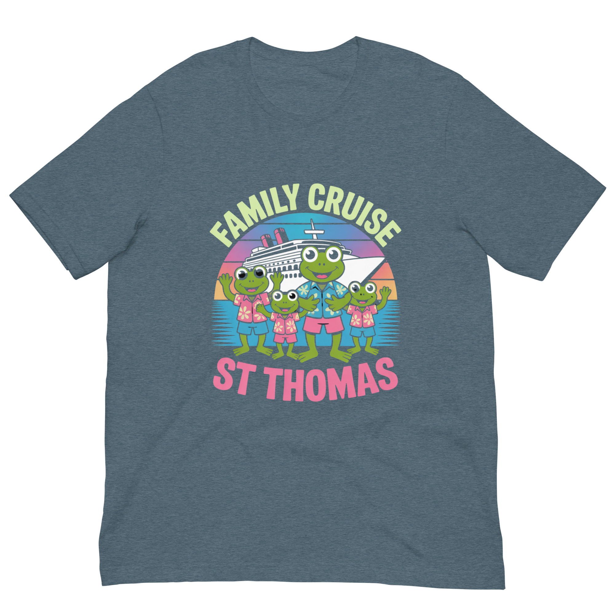Family Cruise 2026 St Thomas Unisex t-shirt - Image 5
