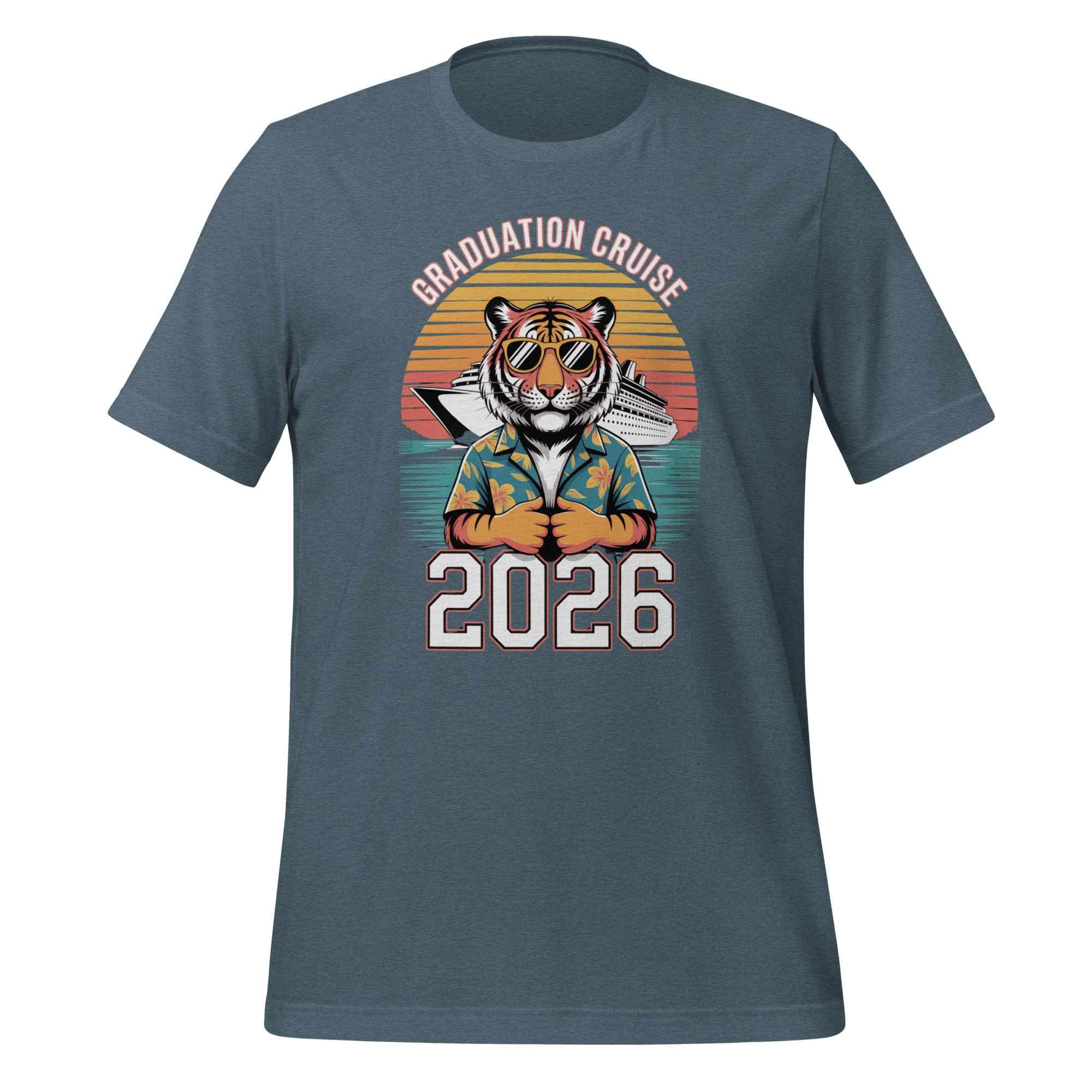 Graduation Cruise 2026 Tiger Matching Unisex t-shirt - Image 6