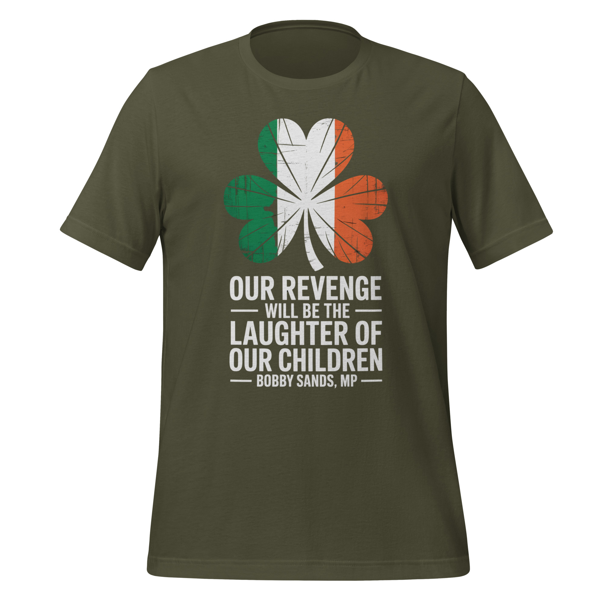 Our Day Will Come Bobby Sands Shirt Tiocfaidh Ár Lá Hunger Strike Tribute Unisex t-shirt - Image 3