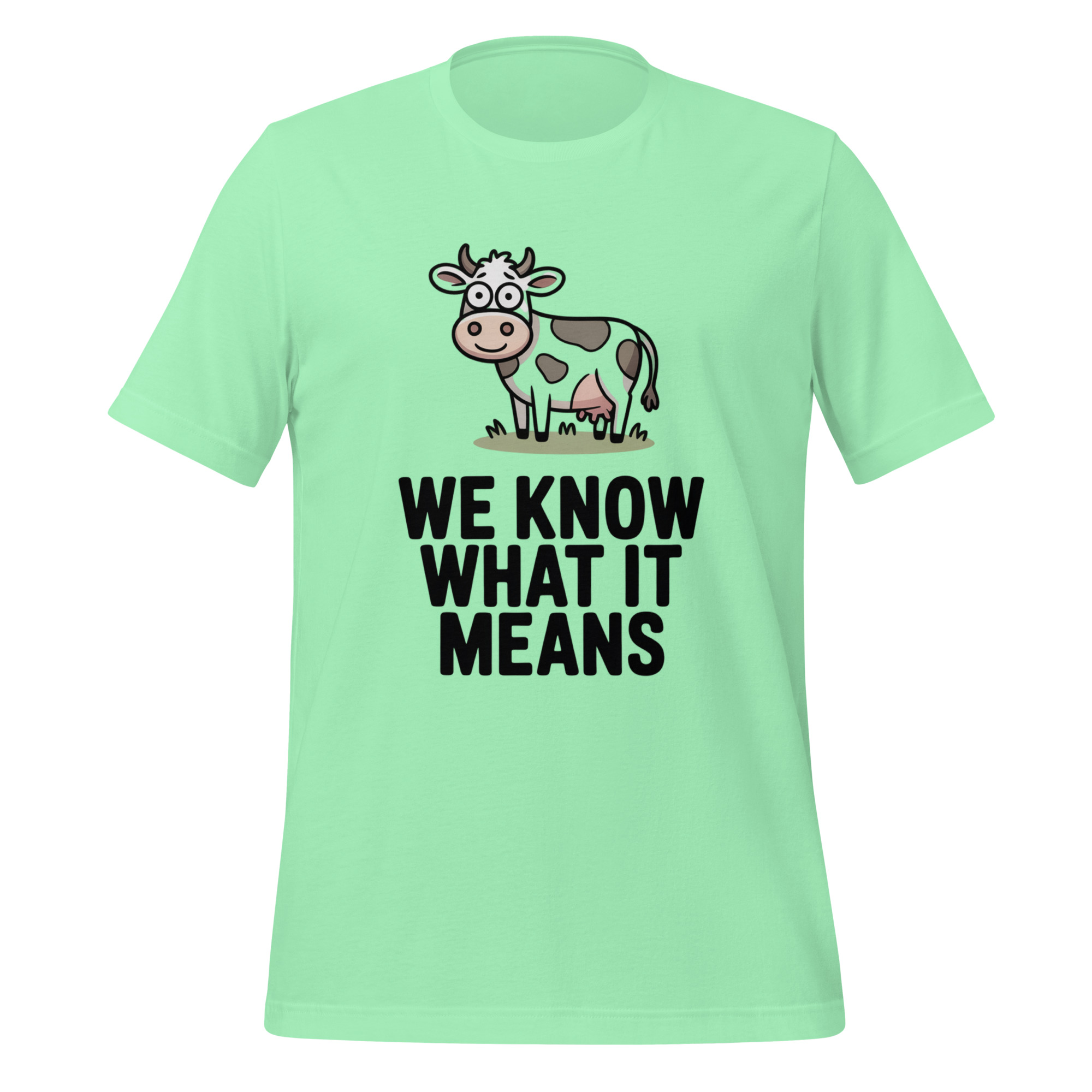 Epstein Emails Cattle Tee | We Know What It Means Unisex t-shirt - Image 3