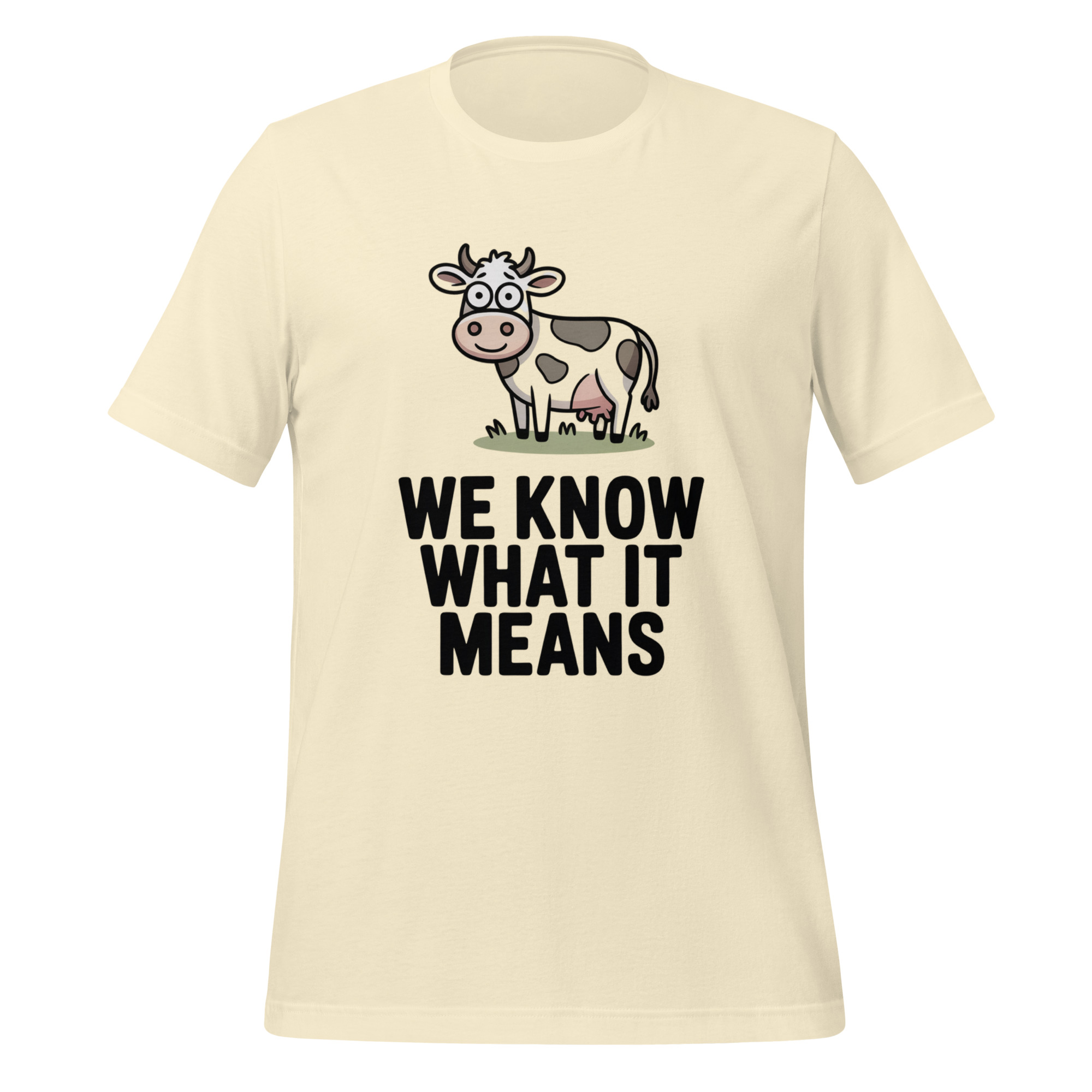 Epstein Emails Cattle Tee | We Know What It Means Unisex t-shirt