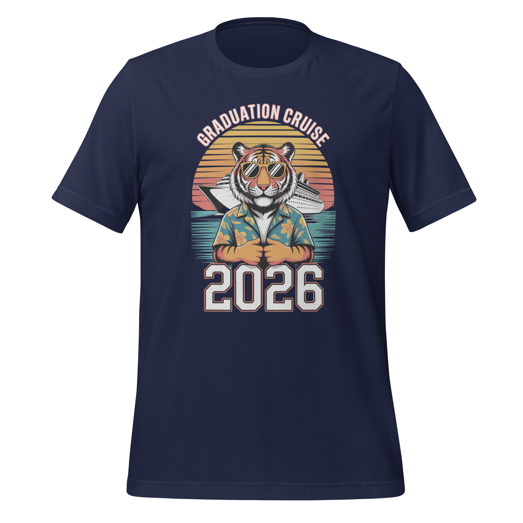 Graduation Cruise 2026 Tiger Matching Unisex t-shirt - Image 3