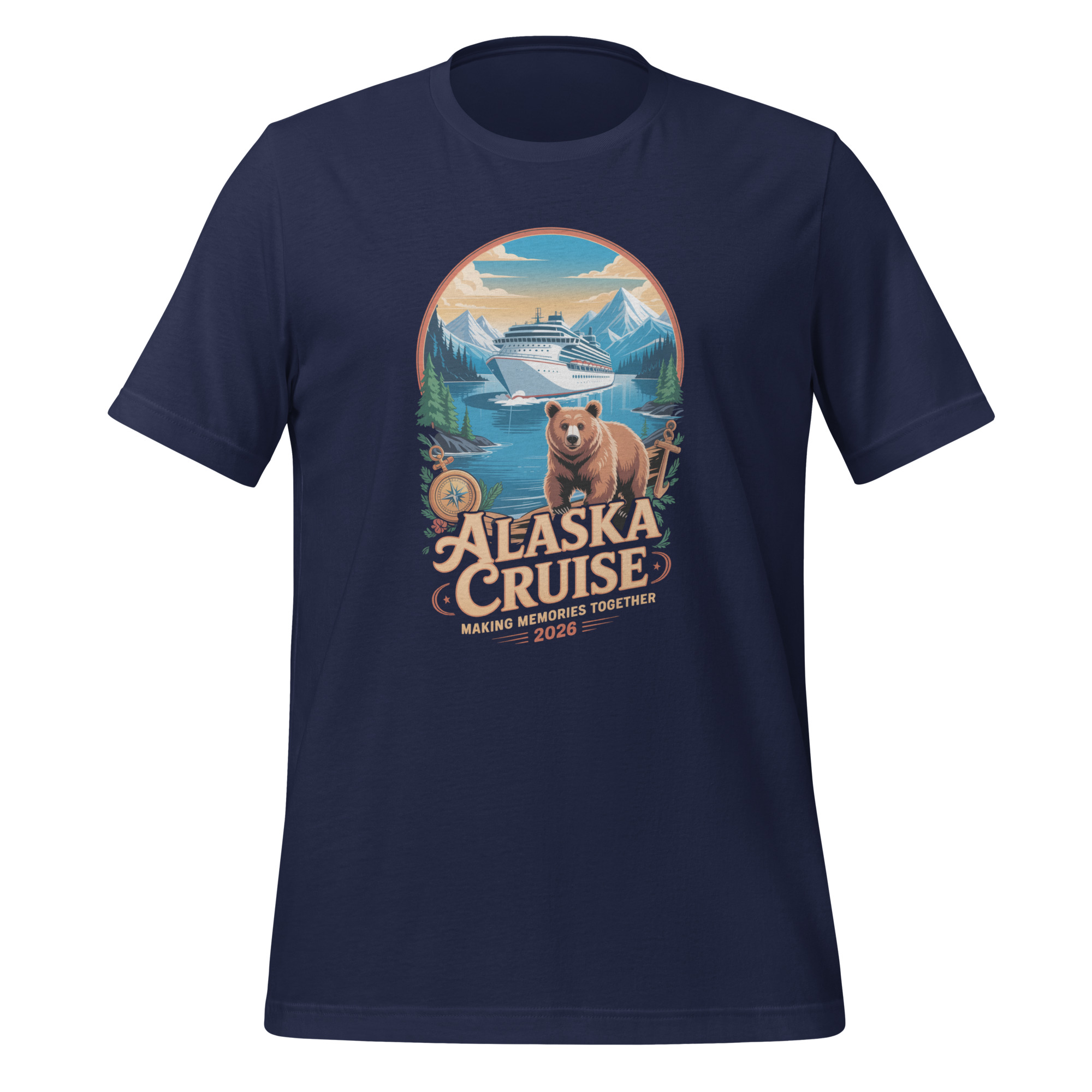 Alaska Cruise Matching Family T-Shirts For Group Vacation