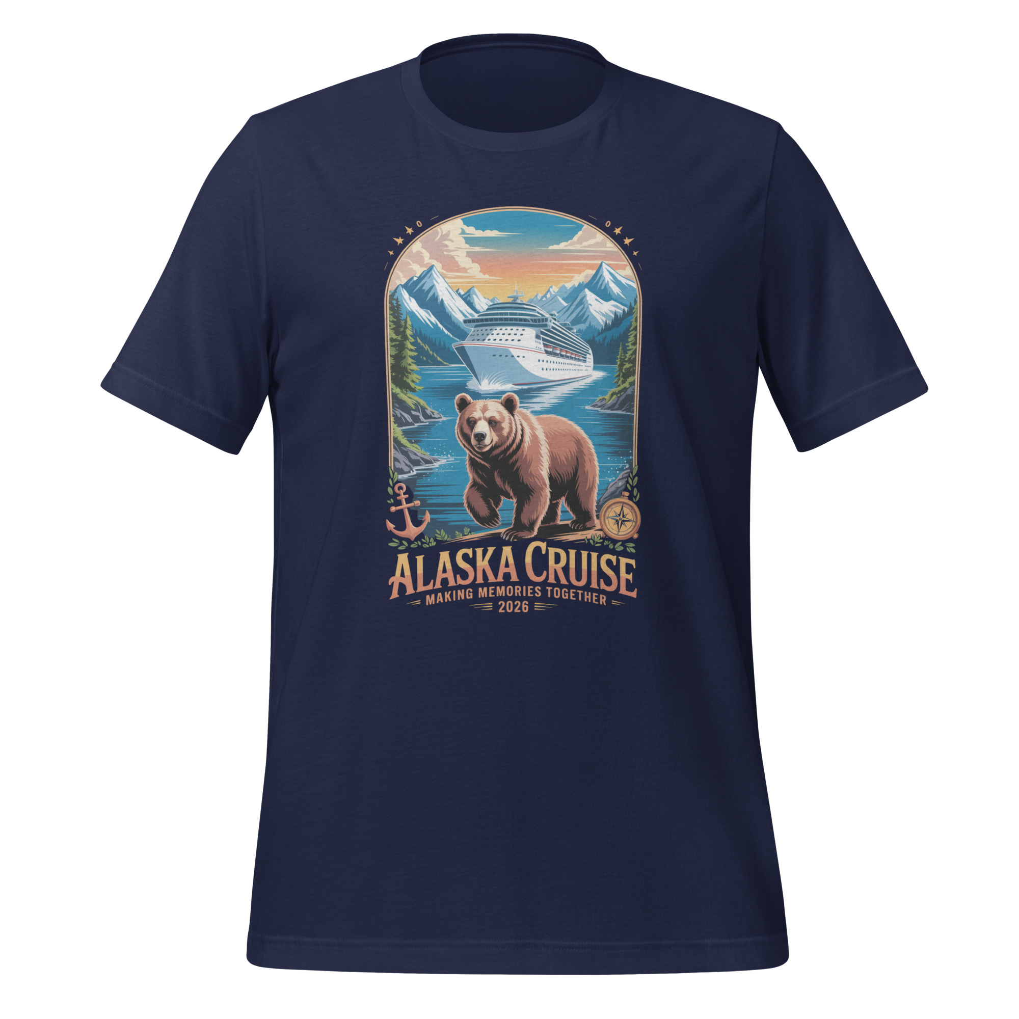Alaska Cruise Matching Family T-Shirts For Group Vacation - Image 2