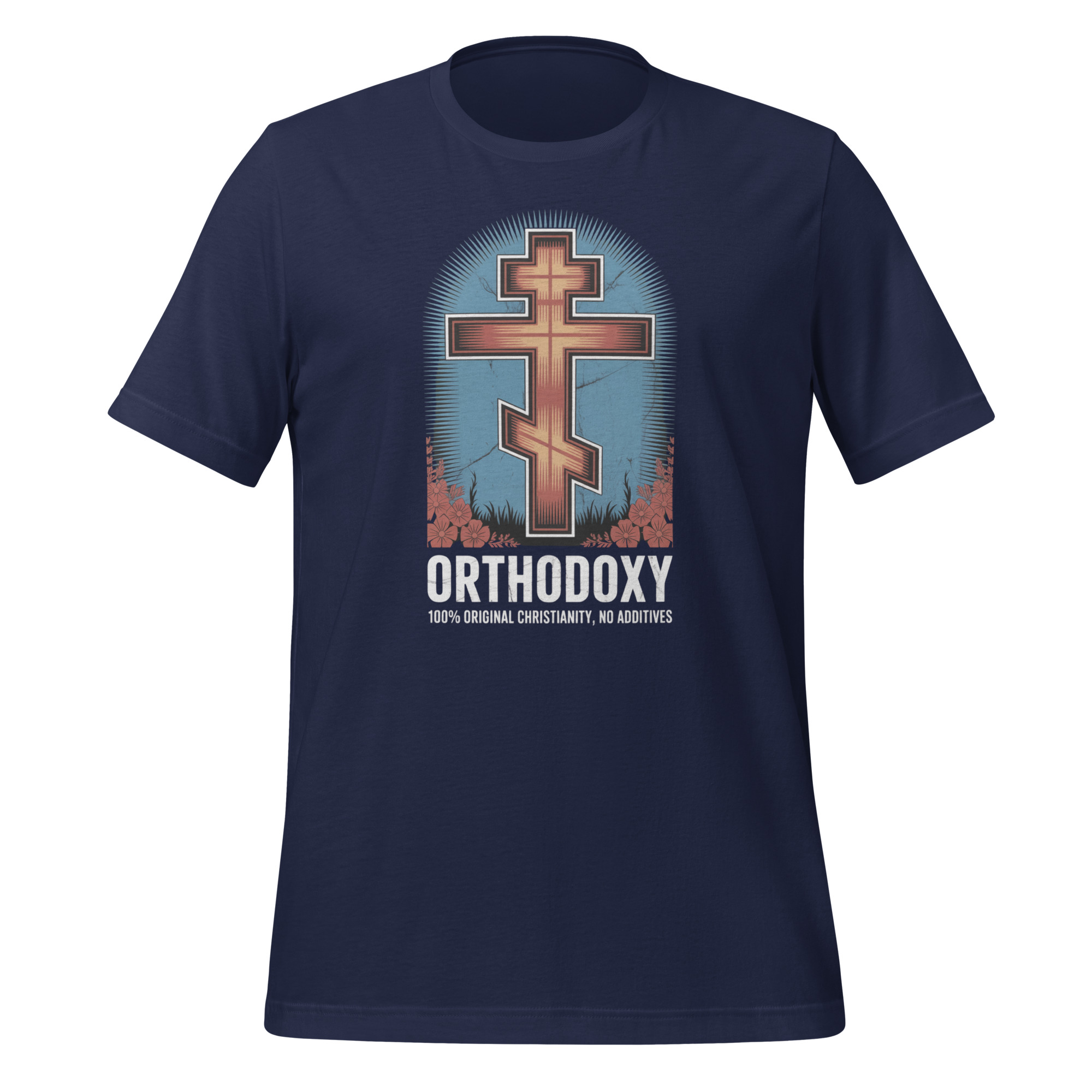Eastern Orthodox Christian Cross Original Christianity T-Shirt - Image 4
