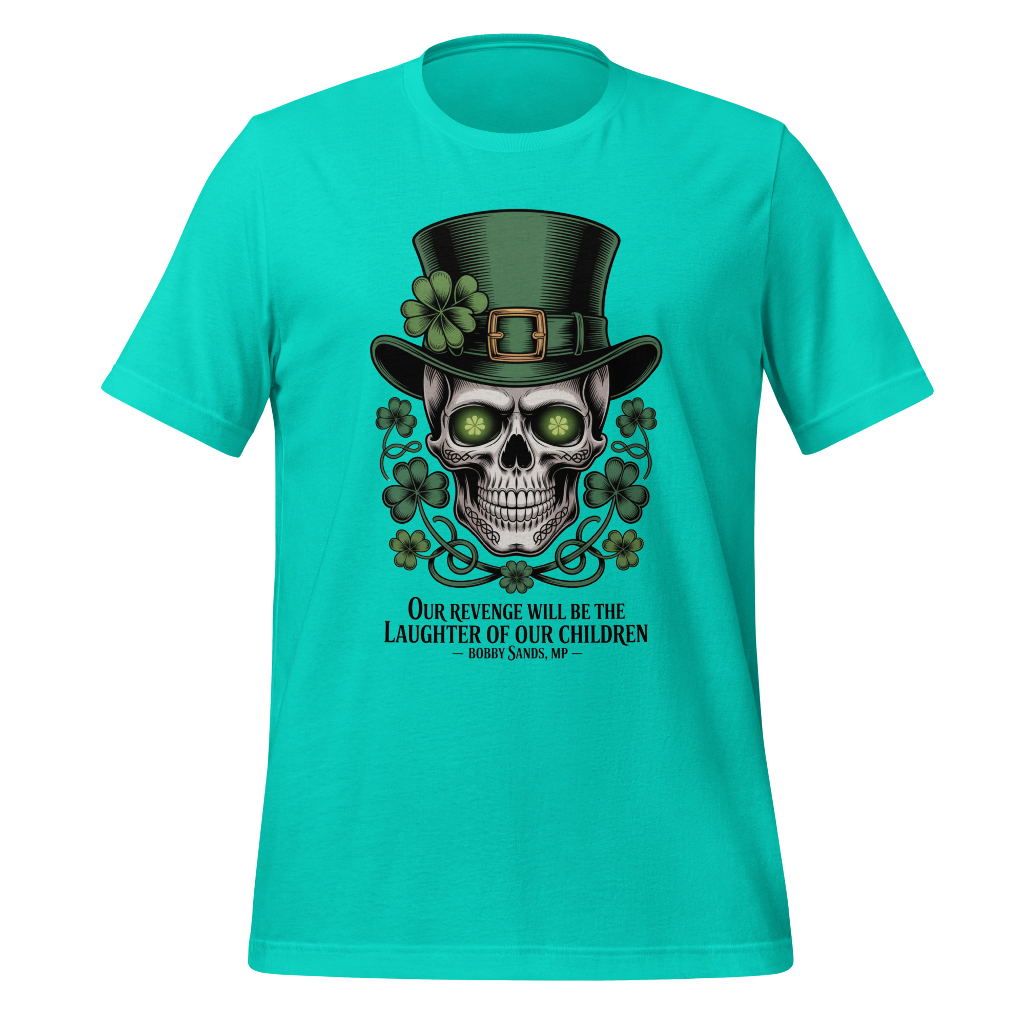 Our Day Will Come Bobby Sands Shirt Tiocfaidh Ár Lá Hunger Strike Tribute Unisex t-shirt - Image 3