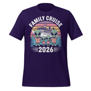 Family Cruise 2026 Matching Unisex t-shirt