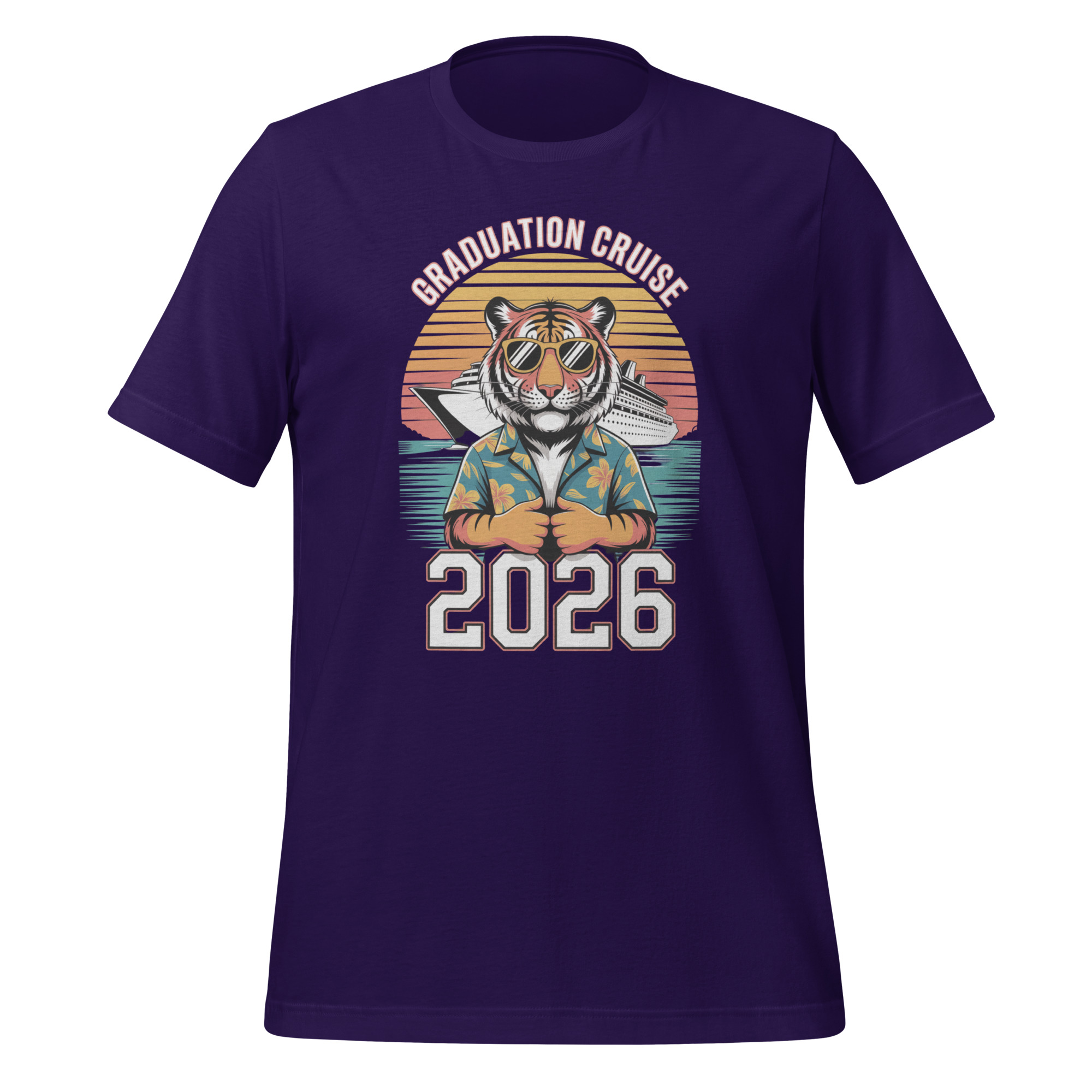 Graduation Cruise 2026 Tiger Matching Unisex t-shirt - Image 2