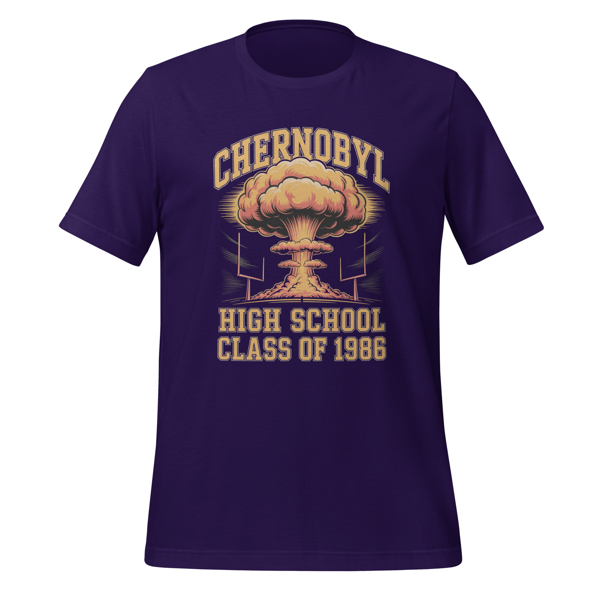 Chernobyl High School Class Of 1986 Funny Sarcastic T-Shirt - Image 3