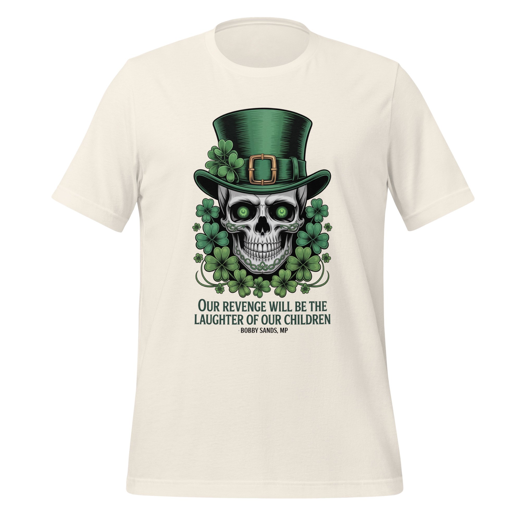 Our Day Will Come Bobby Sands Shirt Tiocfaidh Ár Lá Hunger Strike Tribute Unisex t-shirt - Image 4