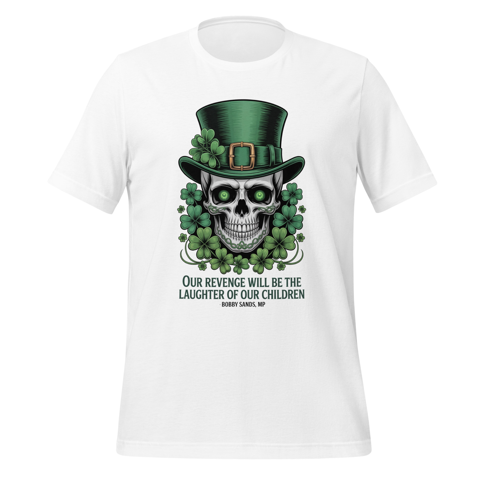 Our Day Will Come Bobby Sands Shirt Tiocfaidh Ár Lá Hunger Strike Tribute Unisex t-shirt - Image 5