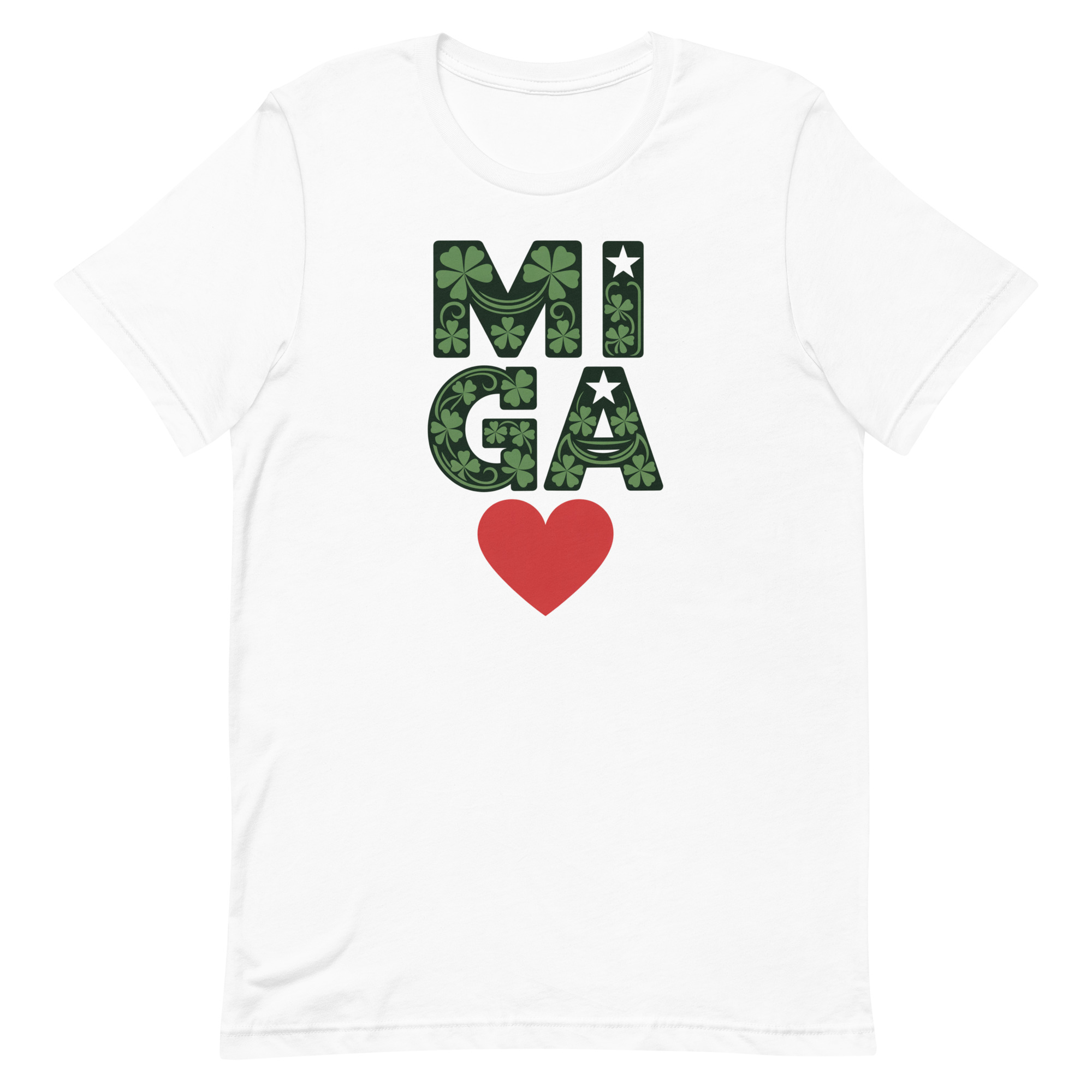 MIGA Make Ireland Great Again Shirt Patriotic Irish Pride Statement Apparel Unisex t-shirt