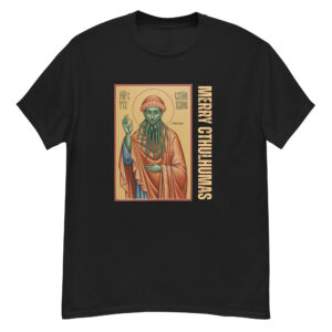 Merry Cthulhumas Funny Holiday Unisex classic tee