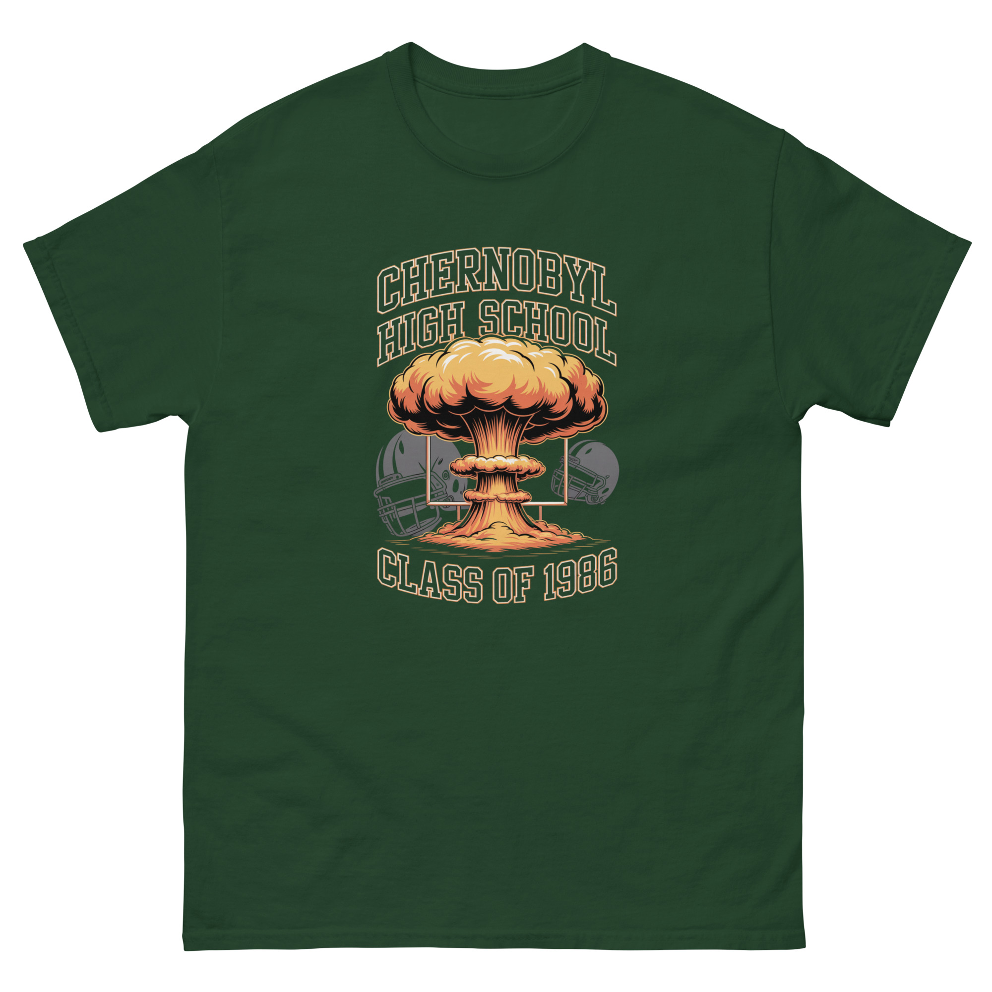 Chernobyl High School Funny Shirt, Radioactive School Unisex classic tee - Image 3