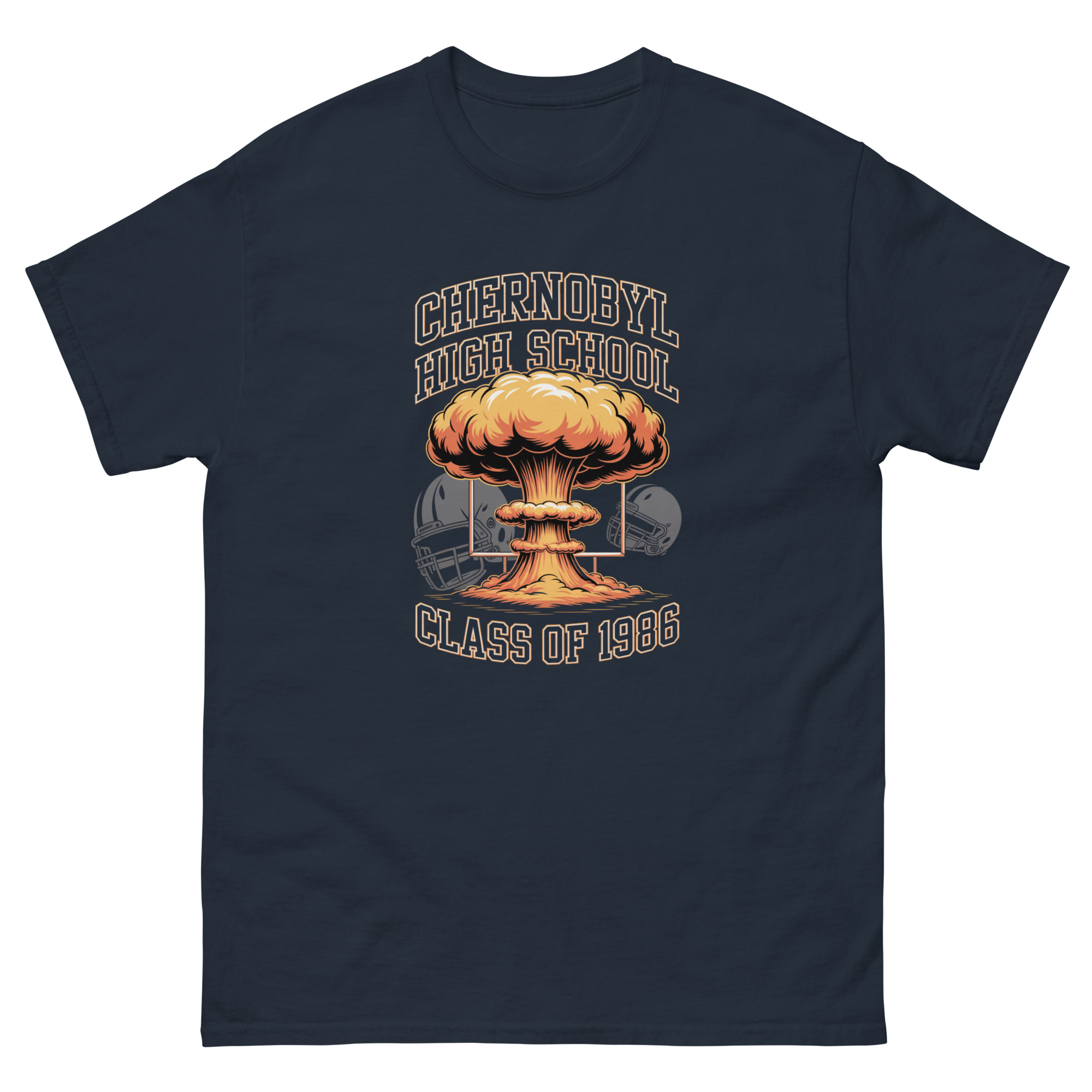 Chernobyl High School Funny Shirt, Radioactive School Unisex classic tee - Image 2