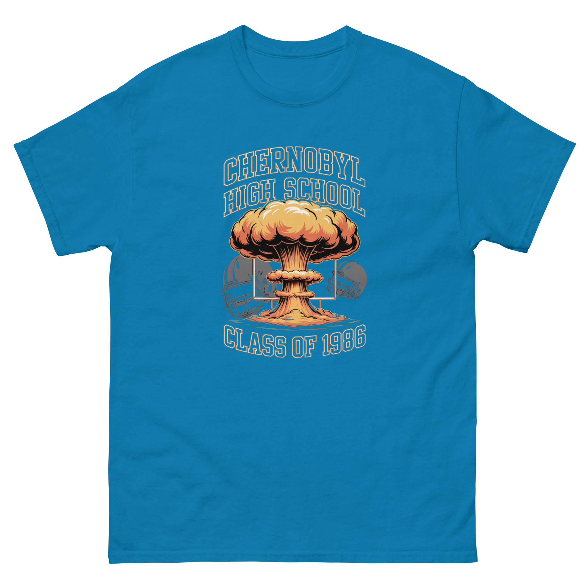 Chernobyl High School Funny Shirt, Radioactive School Unisex classic tee - Image 4